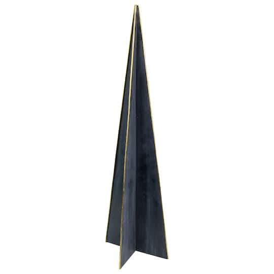 20" Blue & Gold Triangular Christmas Tree Tabletop Décor By Northlight | Michaels®